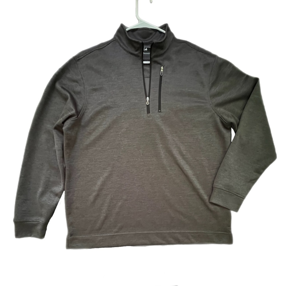 Bolle Men's‎ Heather Gray Quarter Zip - Large